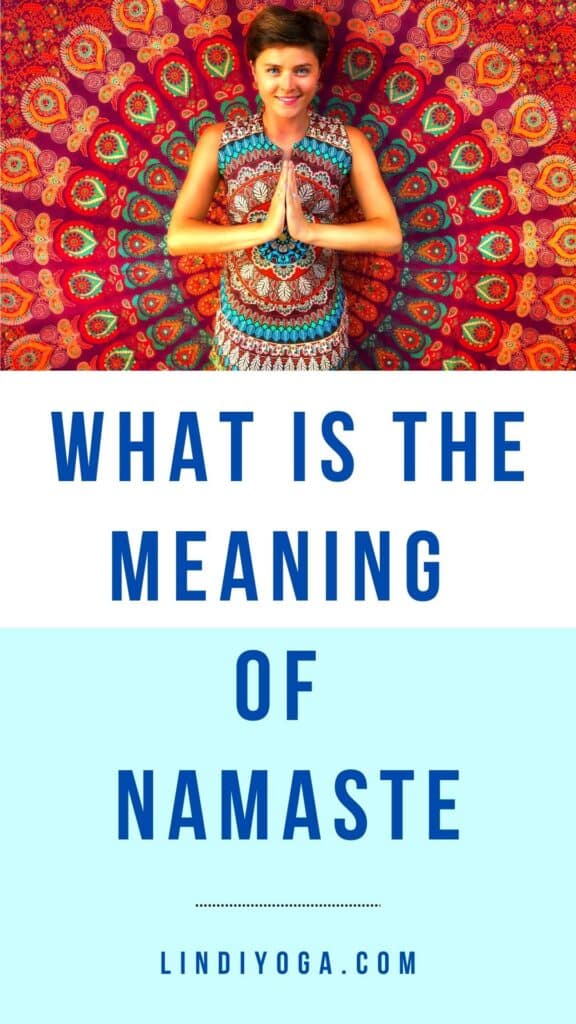 What is the meaning of Namaste / Canva
