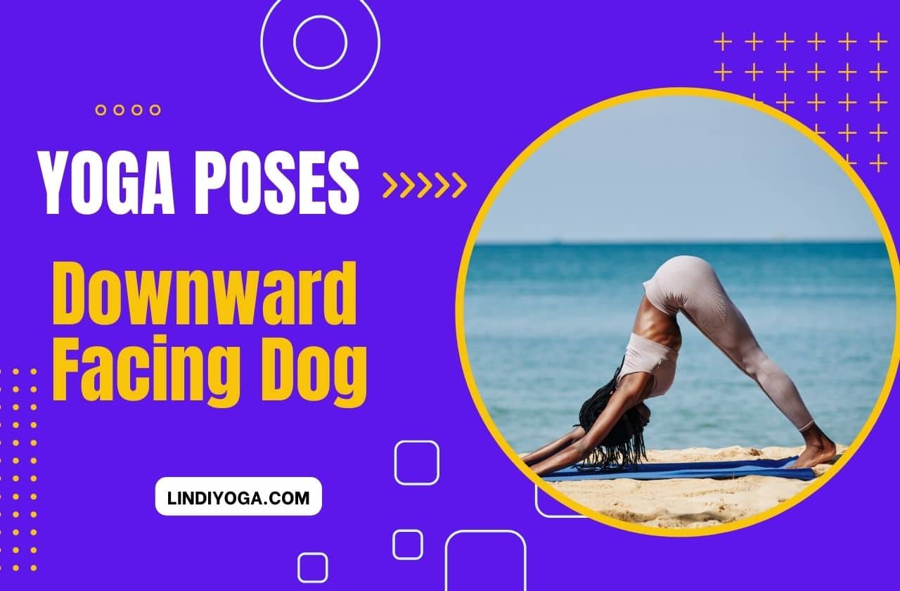 Yoga Poses Downward Dog / Canva